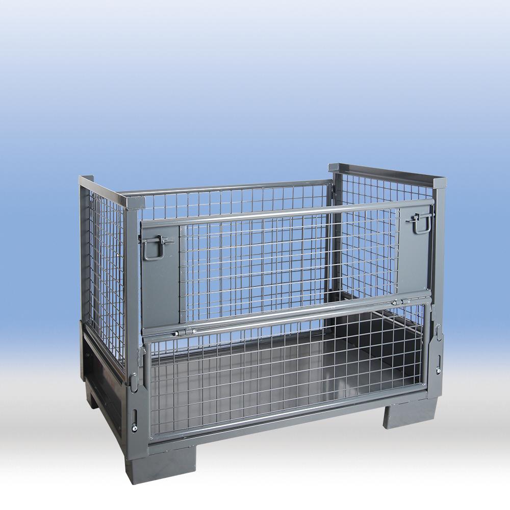Collapsible mesh pallets