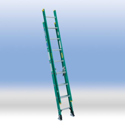D-type two-section Extension Ladder with Treadle (commercial grade)