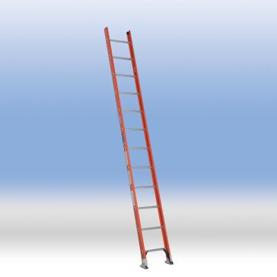 D -shape Step Straight Ladder